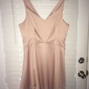 Vintage styled medium blush dress from forever 21